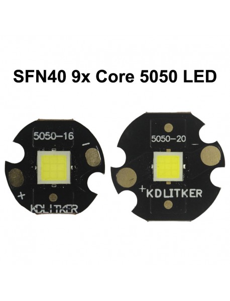 SFN40 9x Core 3V 25A 5200 Lumens SMD 5050 LED