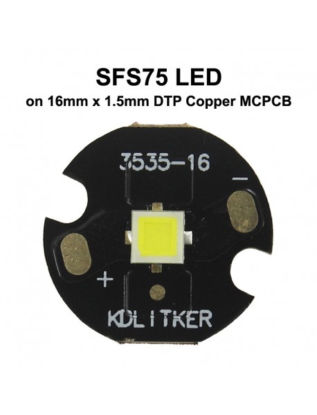 SFS75 3V 12A 2600 Lumens SMD 3535 LED