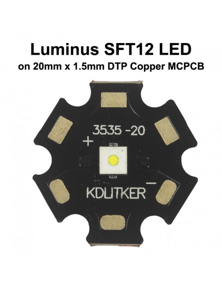 Luminus SFT-12 F4 BC White 6500K SMD 3535 LED