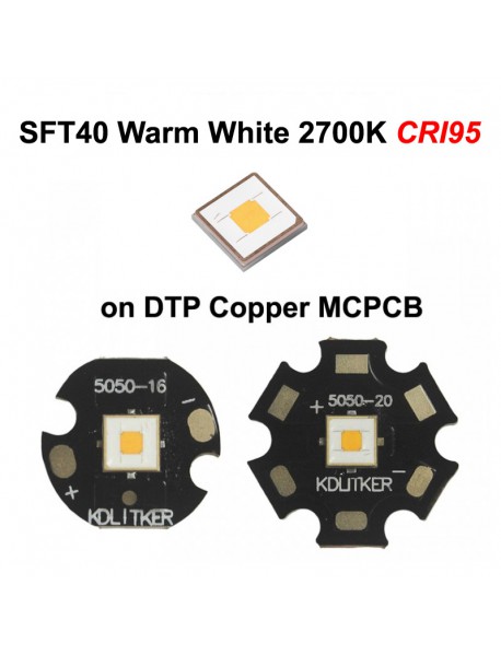 SFT-40 D9 JA3 Warm White 2700K CRI95 SMD 5050 LED