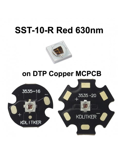 SST-10-R Red 630nm 5W 1.5A SMD 3535 LED