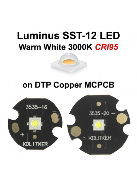 Luminus SST-12 Warm White 3000K CRI95 SMD 3535 LED