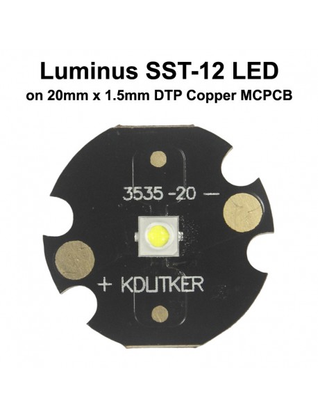 Luminus SST-12 H5 BB White 6500K SMD 3535 LED