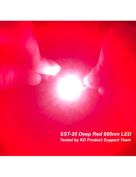 SST-20 Deep Red 660nm 10W 3000mA SMD 3535 LED