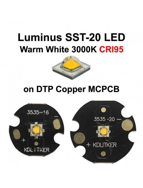Luminus SST-20 J4 HB4 Warm White 3000K CRI95 SMD 3535 LED