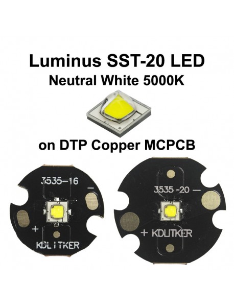 Luminus SST-20 L5 DD Neutral White 5000K SMD 3535 LED
