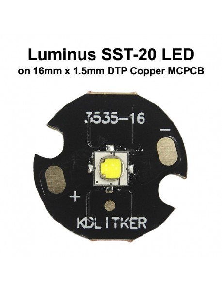 Luminus SST-20 L3 AD White 7500K SMD 3535 LED