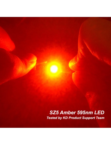 SZ5 Amber 595nm 2.3W 700mA SMD 3535 LED