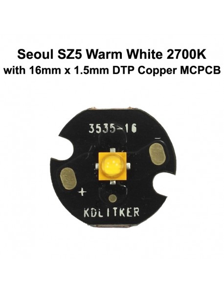 Seoul SZ5 M2 Warm White 2700K CRI80 3535 LED Emitter