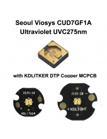 Seoul Viosys UVC 275nm CUD7GF1A Ultraviolet UVC LED Emitter (1 pc)