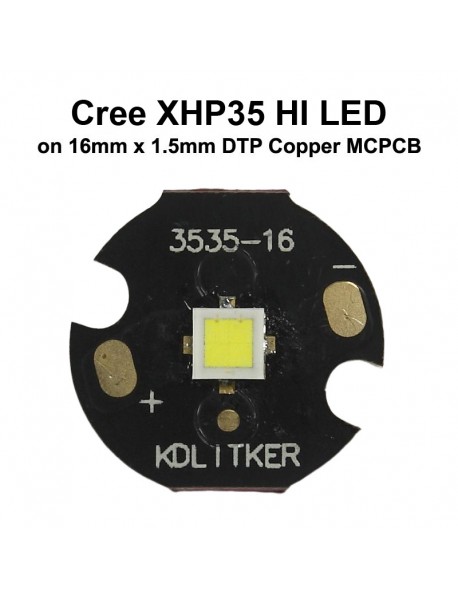 Cree XHP35 HI 13W 12V 1050mA 1800 Lumens 3535 LED