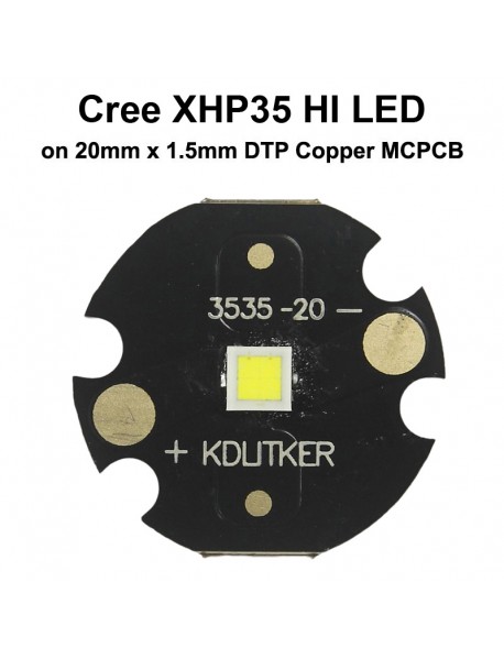 Cree XHP35 HI A4 30G Warm White 3000K CRI90 SMD 3535 LED