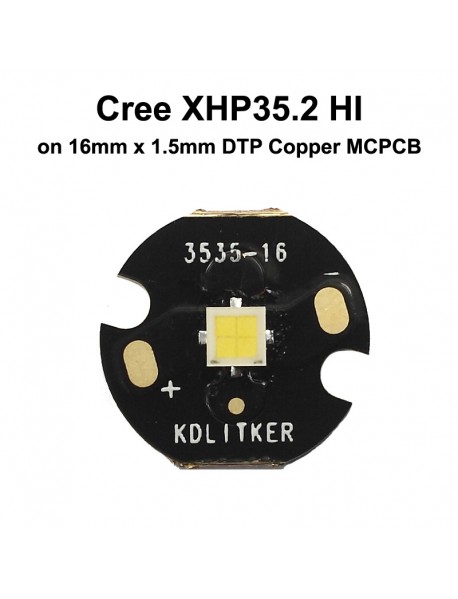 Cree XHP35.2 HI B2 27G Warm White 2700K CRI90 SMD 3535 LED
