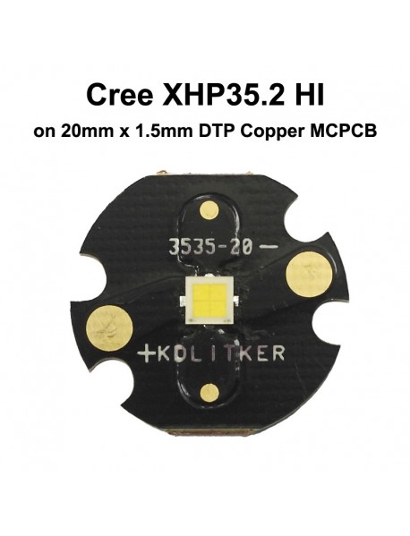 Cree XHP35.2 HI C4 30E Warm White 3000K CRI80 LED