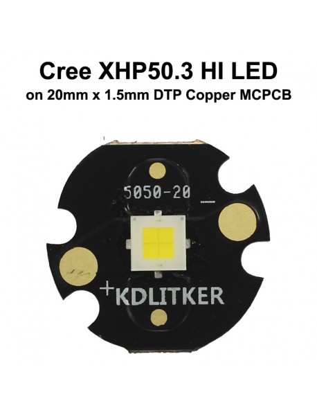 Cree XHP50.3 HI J2 1C White 6500K CRI80 SMD 5050 LED