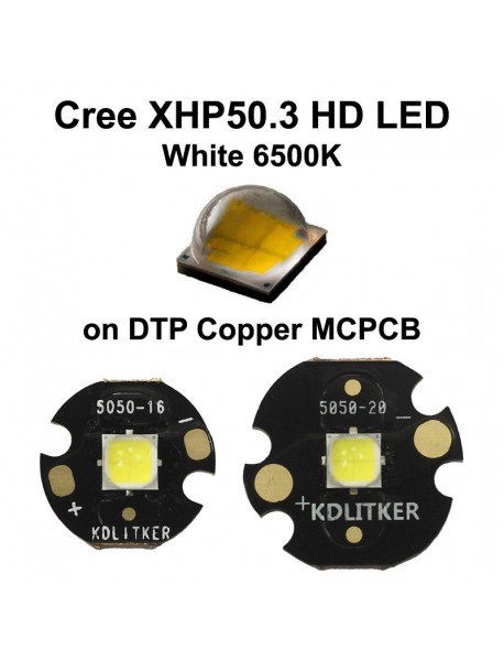 Cree XHP50.3 HD K2 1A White 6500K SMD 5050 LED