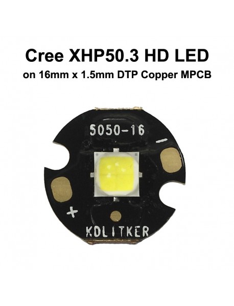Cree XHP50.3 HD K2 1A White 6500K SMD 5050 LED