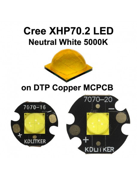Cree XHP70.2 P2 3C Neutral White 5000K SMD 7070 LED