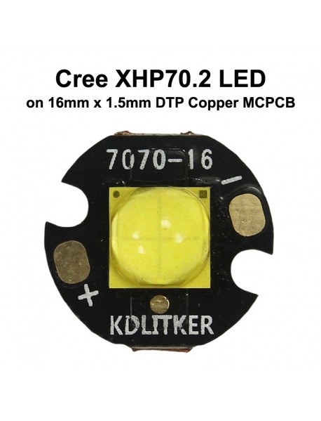 Cree XHP70.2 N4 7A Warm White 3000K LED Emitter