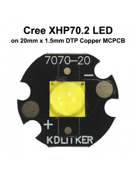 Cree XHP70.2 N4 7A Warm White 3000K LED Emitter