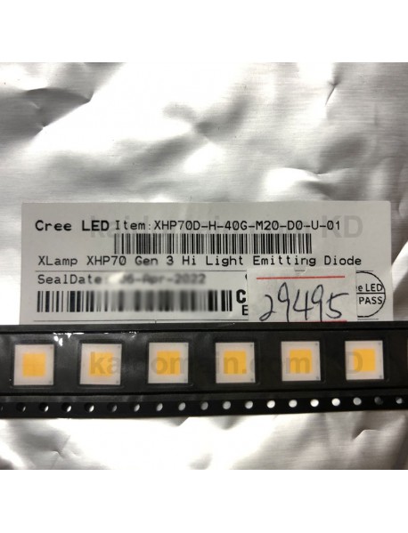 Cree XHP70.3 HI M2 40G Neutral White 4000K CRI90 SMD 7070 LED
