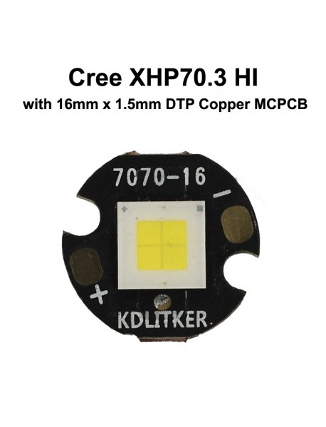 Cree XHP70.3 HI N2 50G Neutral White 5000K CRI80 SMD 7070 LED