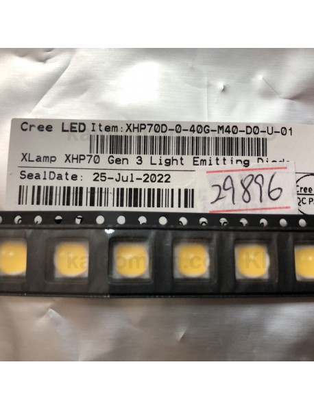 Cree XHP70.3 HD M4 40G Neutral White 4000K CRI90 SMD 7070 LED