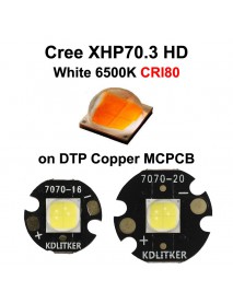 Cree XHP70.3 HD N4 1A White 6500K CRI80 SMD 7070 LED