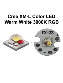 Cree XM-L Color Warm White 3000K Red Green Blue RGBW LED