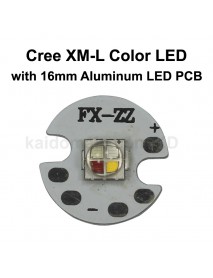 Cree XM-L Color White 6500K Red Green Blue RGBW LED
