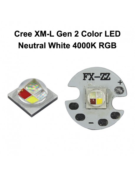 Cree XM-L Gen 2 Color HD Neutral White 4000K SMD 5050 LED
