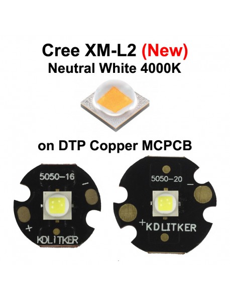 New Cree XM-L2 U3 5A3 Neutral White 4000K SMD 5050 LED