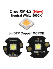 New Cree XM-L2 U3 3C Neutral White 5000K SMD 5050 LED