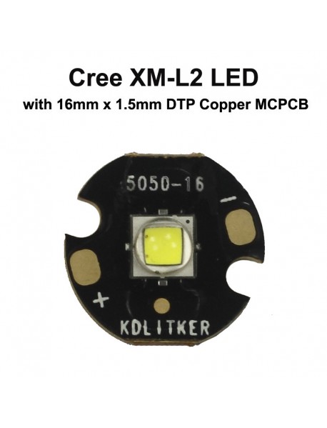 Cree XM-L2 T3 7A3 Warm White 3000K SMD 5050 LED