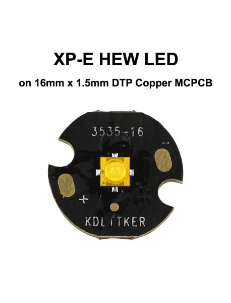 XP-E HEW 3.3W 1A 349 Lumens SMD 3535 LED