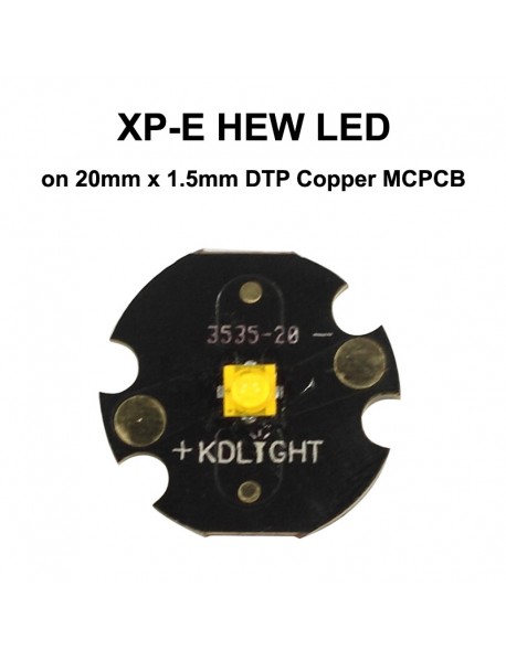 XP-E HEW 3.3W 1A 349 Lumens SMD 3535 LED