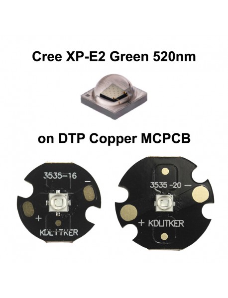 Cree XP-E2 R2 G3 Green 520nm SMD 3535 LED