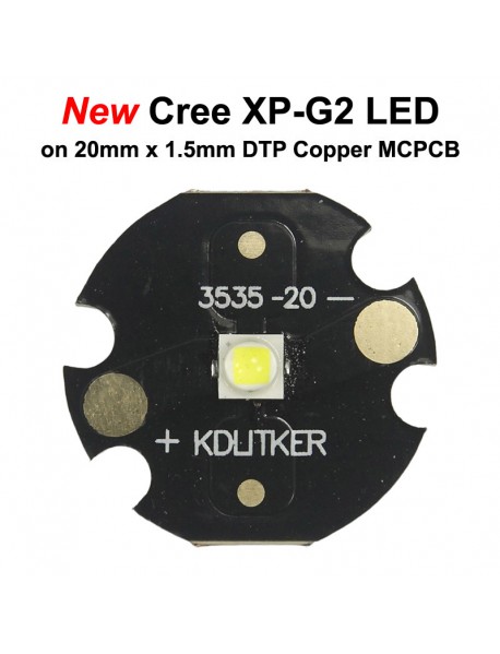 New Cree XP-G2 S4 1A White 6500K SMD 3535 LED