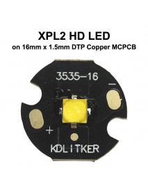 XP-L2 HD 10W 3A 1175 Lumens SMD 3535 LED