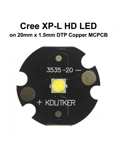 Cree XP-L HD U6 7A Warm White 3000K SMD 3535 LED