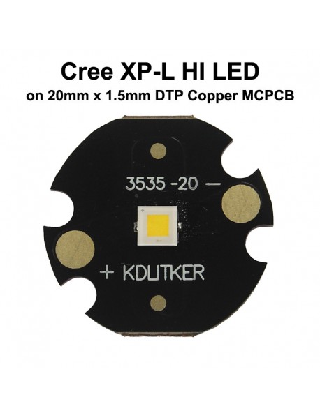 Cree XP-L HI V4 1A White 6500K SMD 3535 LED
