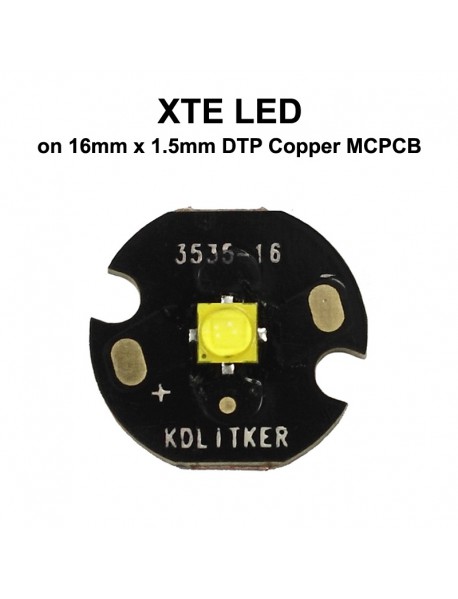 XT-E 5W 1.5A 629 Lumens SMD 3535 LED