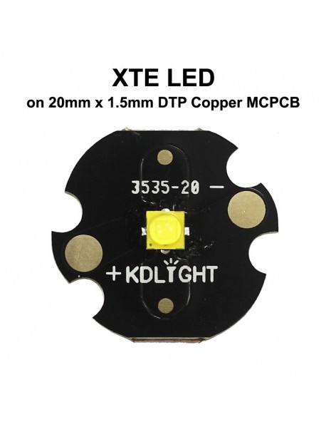 XT-E 5W 1.5A 629 Lumens SMD 3535 LED