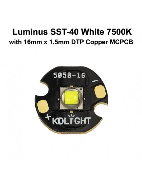 Luminus SST-40 N4 AD White 7500K LED Emitter - 1 pc