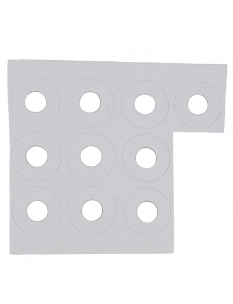 16mm x 0.5mm Paper Insulation Gaskets for LED Protector / Isolator (10 pcs)