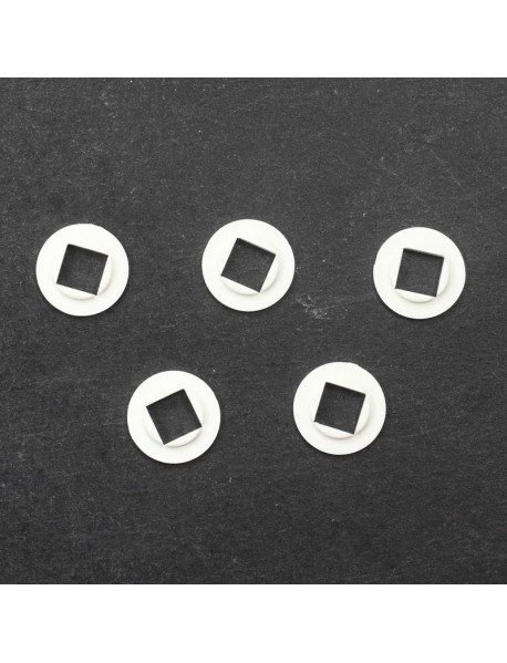 5050 LED Gaskets for 7mm Reflector Hole 11mm(D) x 0.65mm(T) (5 PCS)