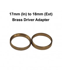 KT03 17mm (Inner) to 18mm (External) Brass Ring Driver Adapter (2 pcs)