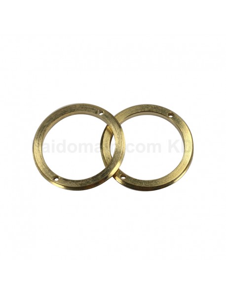 22.8mm (D) x 2mm (T) Brass Driver Retaining Ring for LED Flashlights