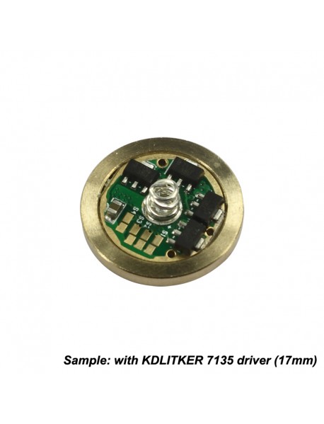 KT1722 17mm (Int) to 22mm (Ext) Brass Ring Driver Adapter - 2 pcs
