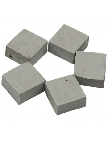 DIY 1cm x 0.5cm Thermal Conduction Silicone Rubber Cubes (5 pcs)
